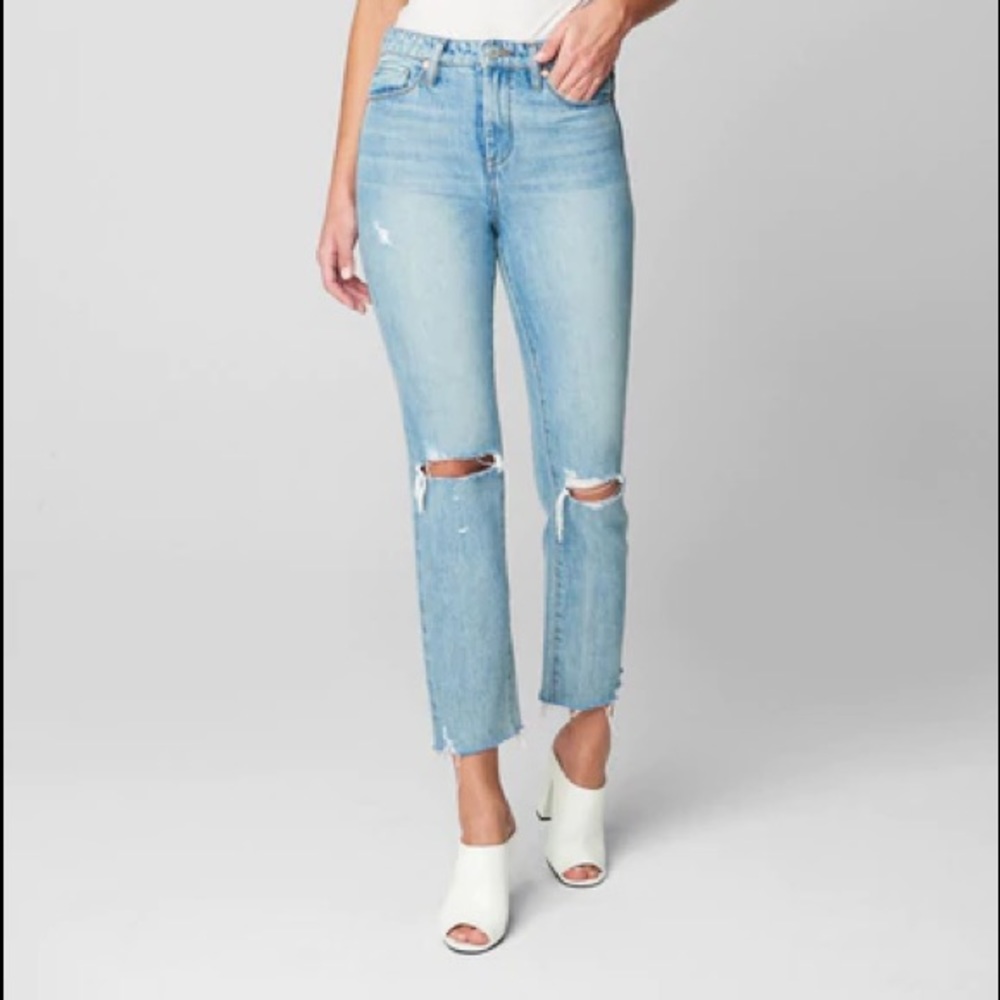 Blank NYC Madison Crop